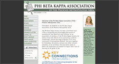 Desktop Screenshot of pbkphoenix.org